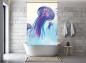 Preview: Extartiqe Duschrollo -  Quallen modernes Duschrollo Made in Germany